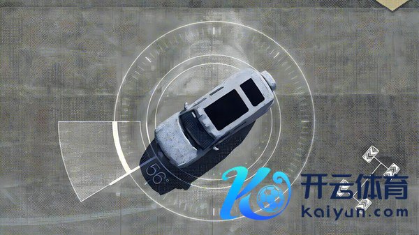 汽车原地掉头暗示图